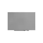 Magnetická tabule Rocada SkinWhiteboard 6520PRO-9006, bezrámová, stříbrná, 75x115 cm, lakovaná profi