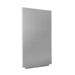 Magnetická tabule Rocada SkinWhiteboard 6520PRO-9006, bezrámová, stříbrná, 75x115 cm, lakovaná profi