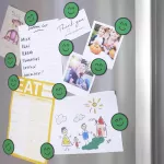Sada magnetů Rocada SMILEY15, motiv smajlíků, 15 ks
