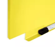 Magnetická tabule Rocada Skin Colour 6420R-1016, bezrámová, 115x75 cm, lakovaná, sírová žlutá RAL 1016