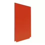 Magnetická tabule Rocada Skin Colour 6420R-2002, bezrámová, 115x75 cm, lakovaná, rumělková RAL 2002