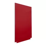 Magnetická tabule Rocada Skin Colour 6420R-3002, bezrámová, 115x75 cm, lakovaná, karmínová 3002