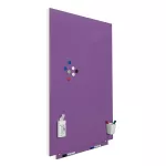 Magnetická tabule Rocada Skin Colour 6420R-4005, bezrámová, 115x75 cm, lakovaná, modrofialová RAL 4005