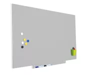 Magnetická tabule Rocada Skin Colour 6420R-7038, bezrámová, 115x75 cm, lakovaná, achátová šedá RAL 7038