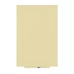 Magnetická tabule Rocada Skin Colour 6421R-1015, bezrámová, 150x100 cm, lakovaná, slonová kost RAL 1015